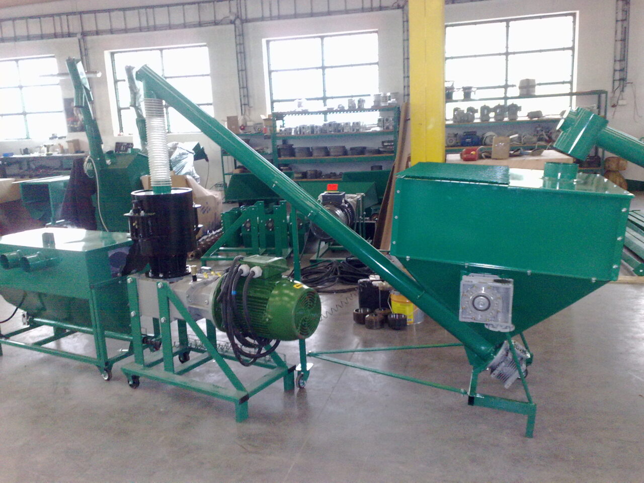 Granulační – peletovací linka na chmel MGL 200 CH