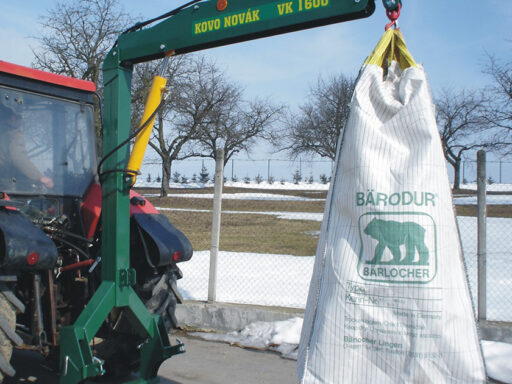 Agroruka VK 1600 – dvouokruhová hydraulika