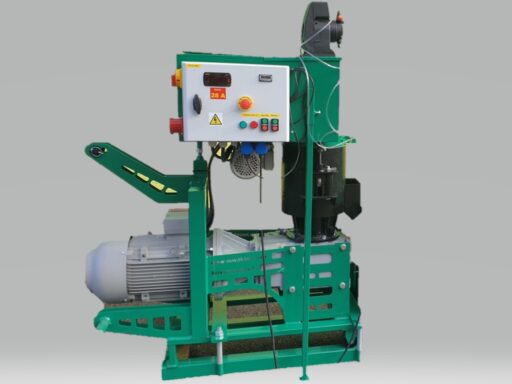 Peletovací lis na ovčí vlnu BN300/ 12kW