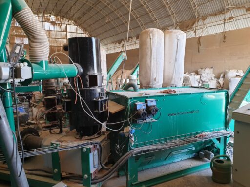 Granulační a peletovací linka MGL1000