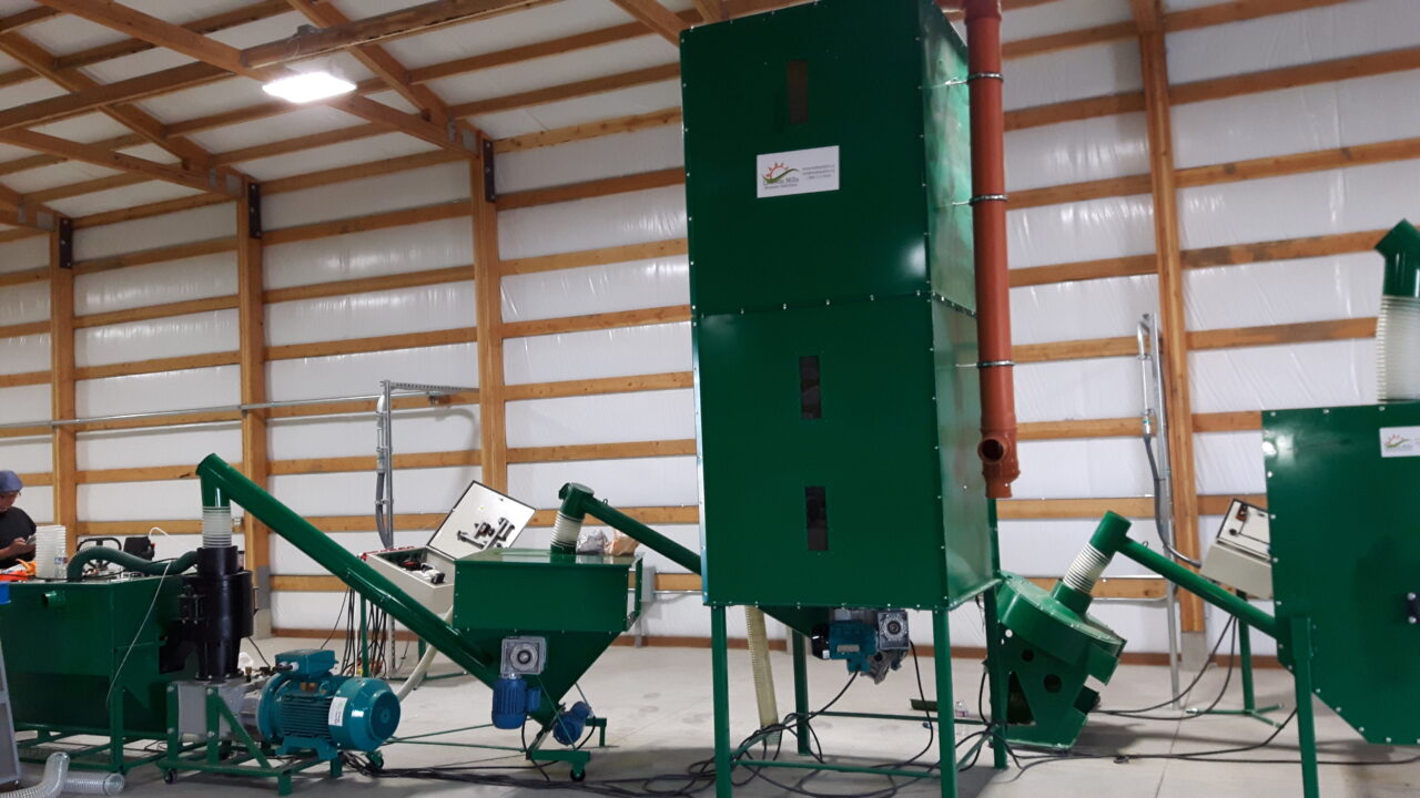 Granulační – peletovací linka na chmel MGL 600 CH