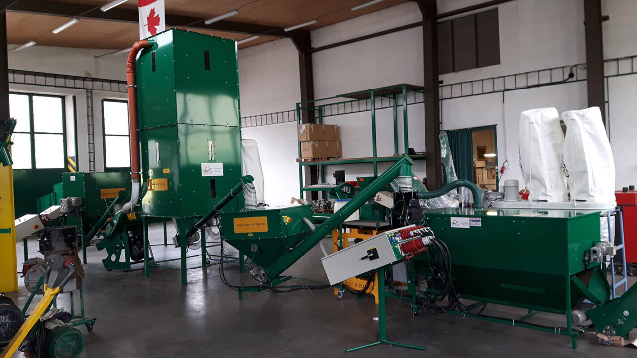 Granulační – peletovací linka na chmel MGL 800 CH