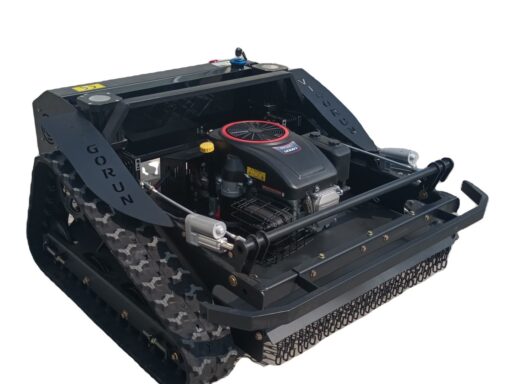 RC řízená mulčovací pásová sekačka KVTC800