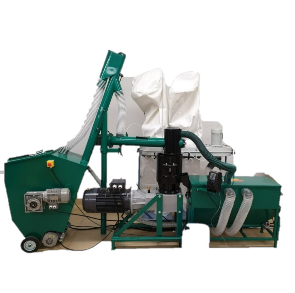 Granulační a peletovací linka MGL400